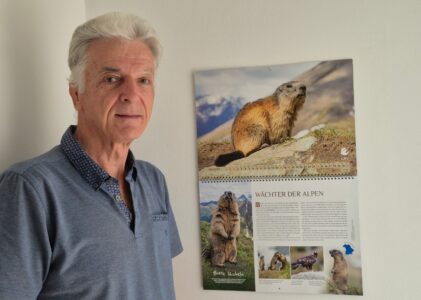 Mein Murmeltier im LBV-Kalender 2025